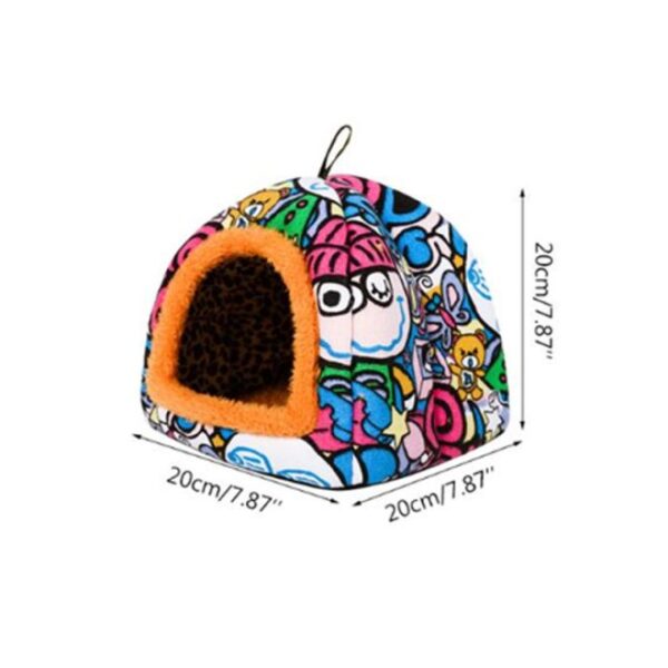 Casa Mascotas Estilo Yurt Pequeñas Mascotas 20x20 cm (BBC-04) - Imagen 2