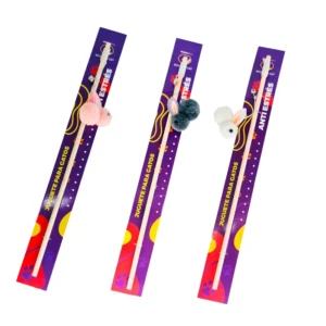 Juguete para Gato Varita Varilla Pelota Streamers Colores (TC2040)