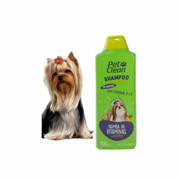 Shampoo Pet Clean Perro Bomba de Vitaminas 700 ml (1535) - Imagen 2