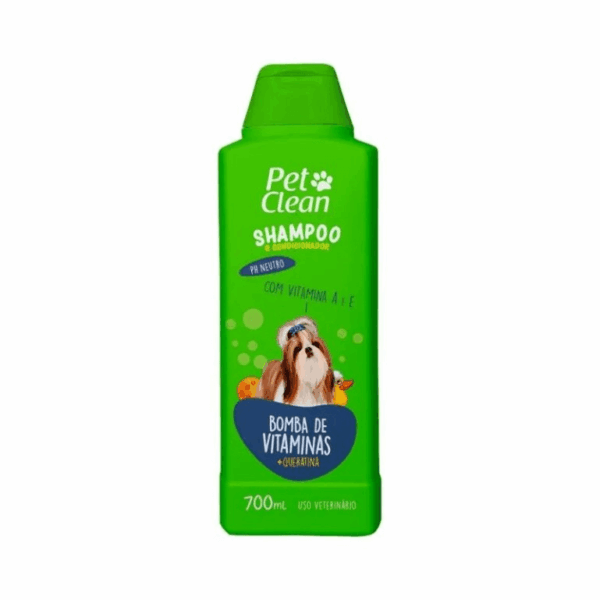 Shampoo Pet Clean Perro Bomba de Vitaminas 700 ml (1535)