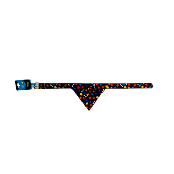 Collar Mascotas Bandana Diseños Colores 2.5 cm (FPC07) - Imagen 2