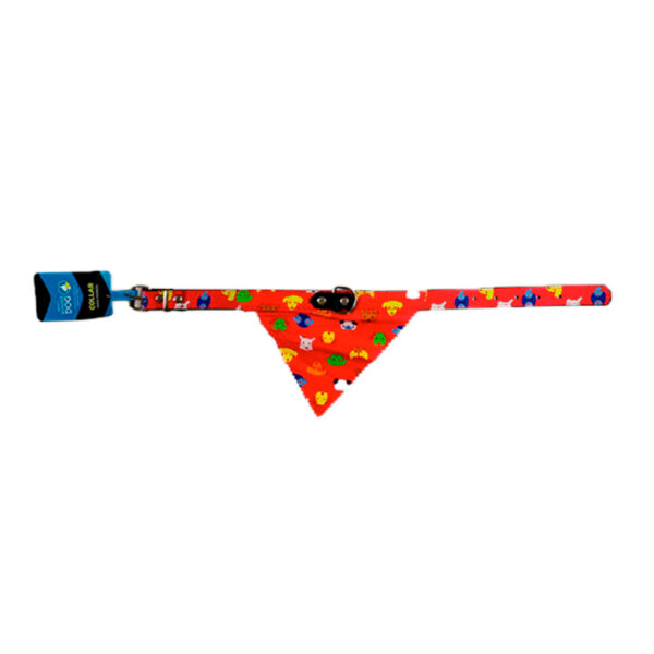 Collar Mascotas Bandana Diseños Colores 2.5 cm (FPC07) - Imagen 4