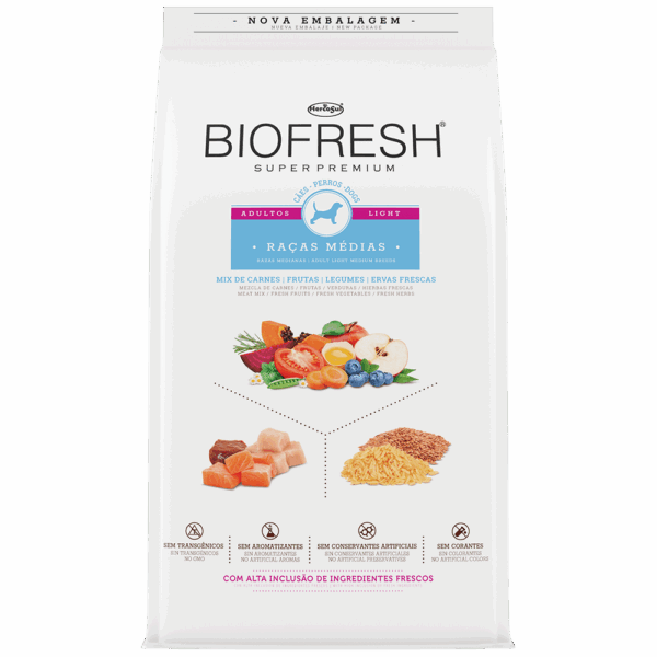 Biofresh Adulto Light Razas Medianas 3 KG