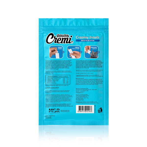 Naturalistic Cremi Tuna 5x12 GR (C2487) Grain Free - Imagen 2