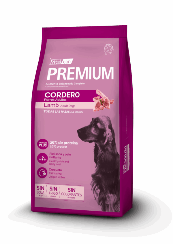 Vitalcan Premium Perro Adulto Cordero 20 KG