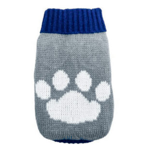 Chaleco Lana Patita Gris Talla S
