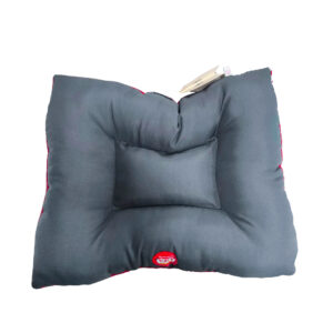 Cama Colchoneta Rectangular Lira Gris Rojo 80x70 cm