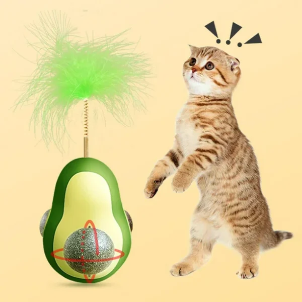 Juguete Gato Porfiado Palta Catnip Y Matatabi (CTB-3) - Imagen 2
