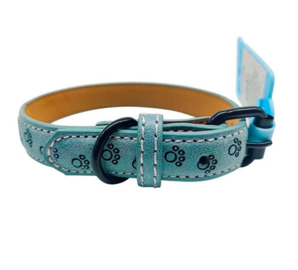 Collar Patitas Celeste 33 cm (74438)